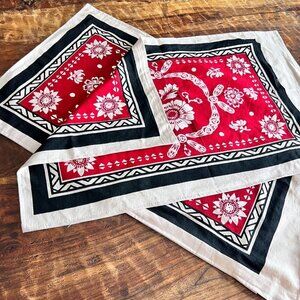 Hand Block Printed Pillow Sham Set